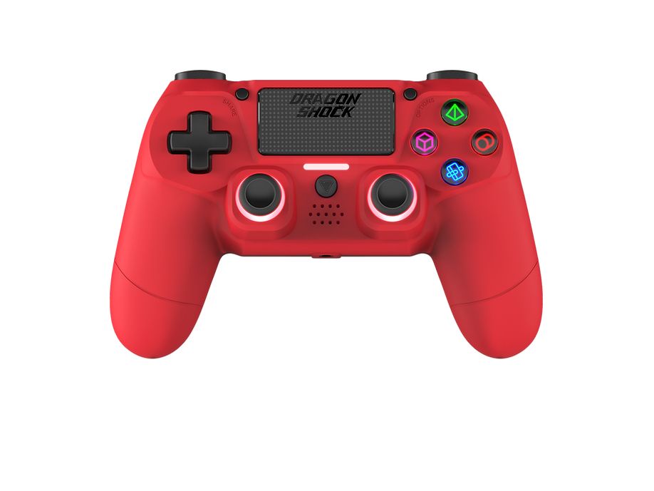 Dragonshock Mizar Gamepad für PlayStation 4 (Rot) DSCPS4-RD