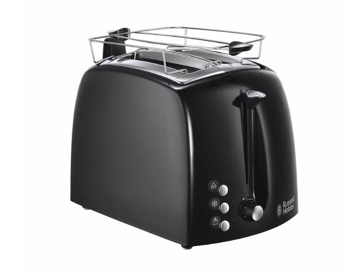 Russell Hobbs Textures Plus 22601-56 Toaster schwarz