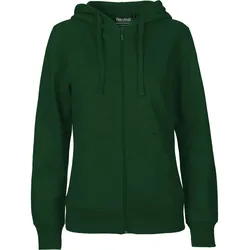 Neutral Damen Bio Kapuzen Sweatjacke O83301 bottle green L