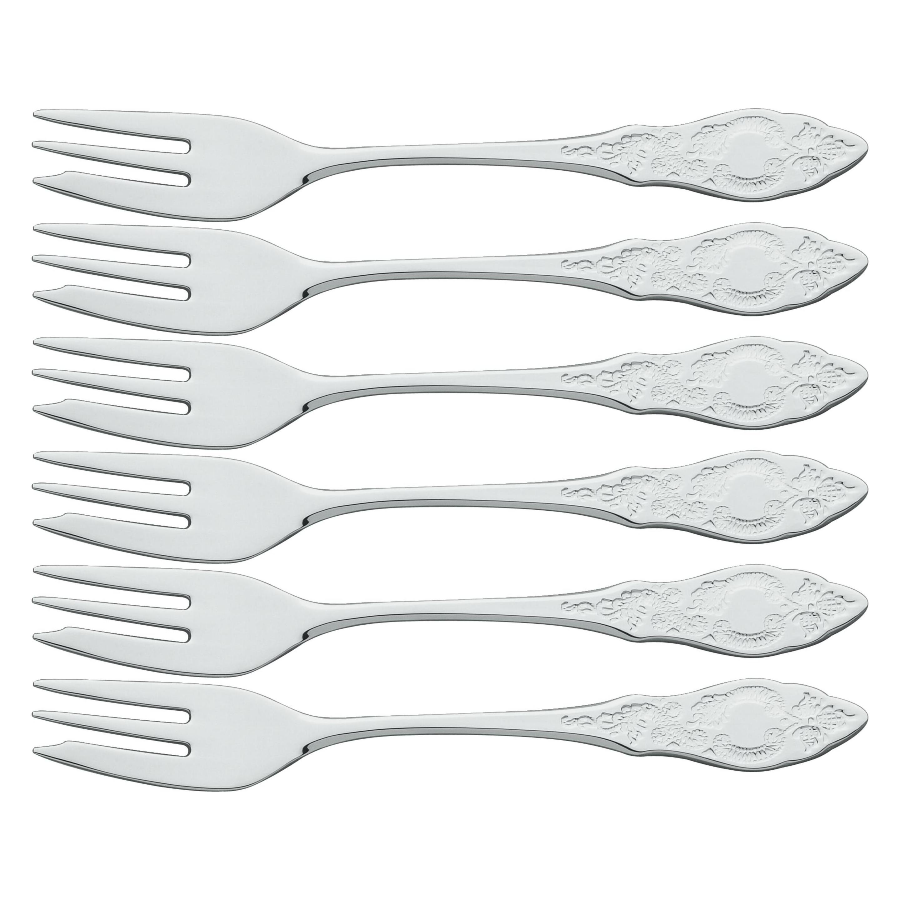 Zwilling Besteck OSTFRIESEN 6 Kuchengabeln Edelstahl poliert (6 Stk.) (32633995)