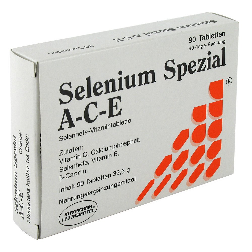 Stroschein Gesundkost Ammersbek GmbH Selenium Spezial Ace Tabletten 07267120