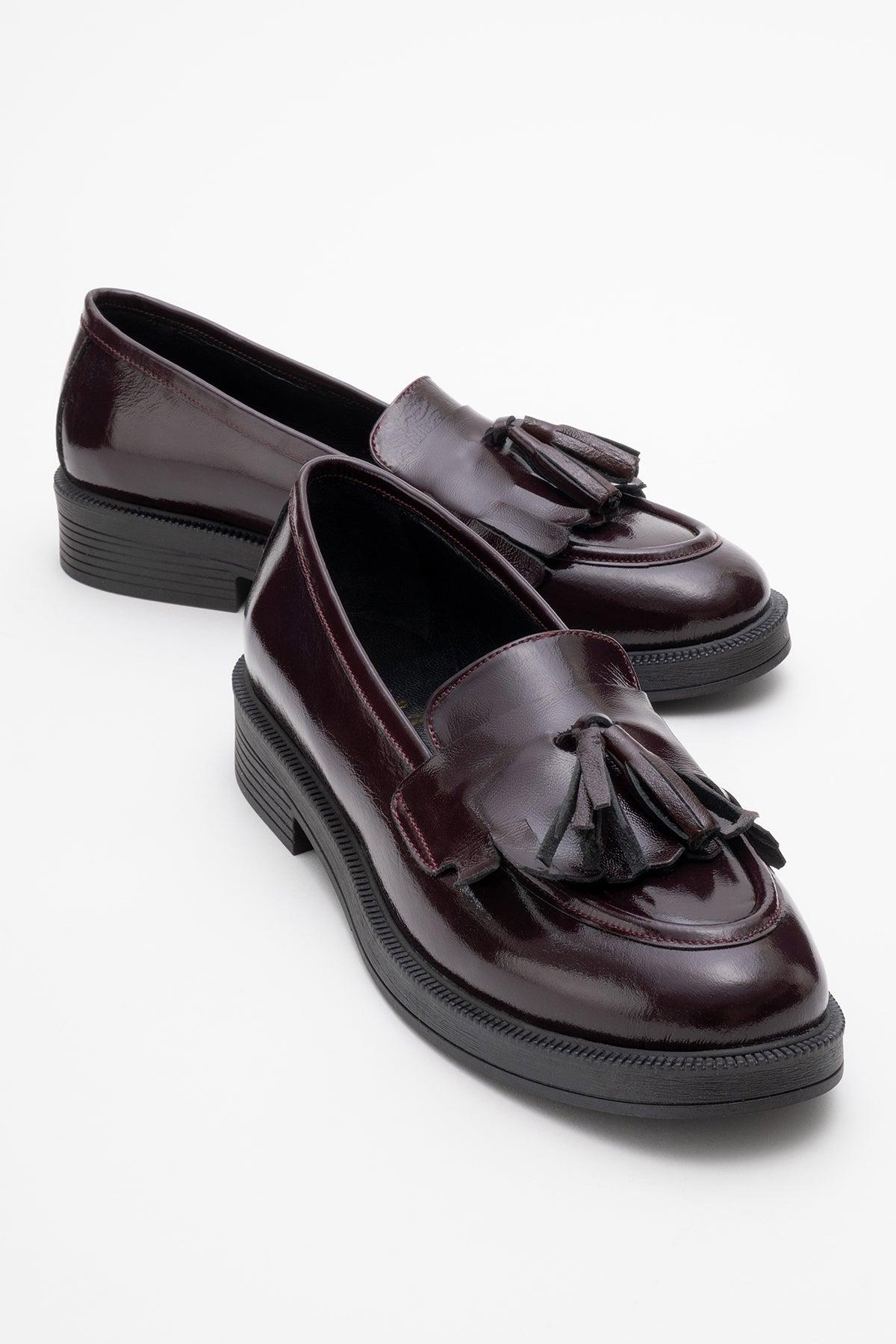 Milly Leder Quaste Loafer