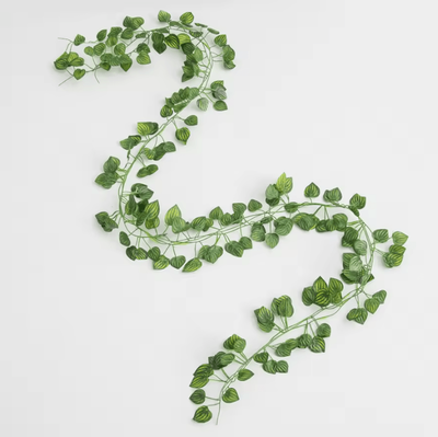 Inspire Curations 210cm Artificial Hanging Green Vine Garland Realistic Silk Leaf Decor For Home & Events 3