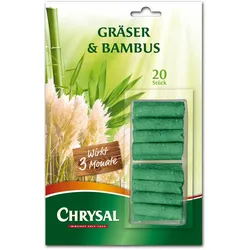 Chrysal Gräser & Bambus Düngestäbchen - 20 Stück