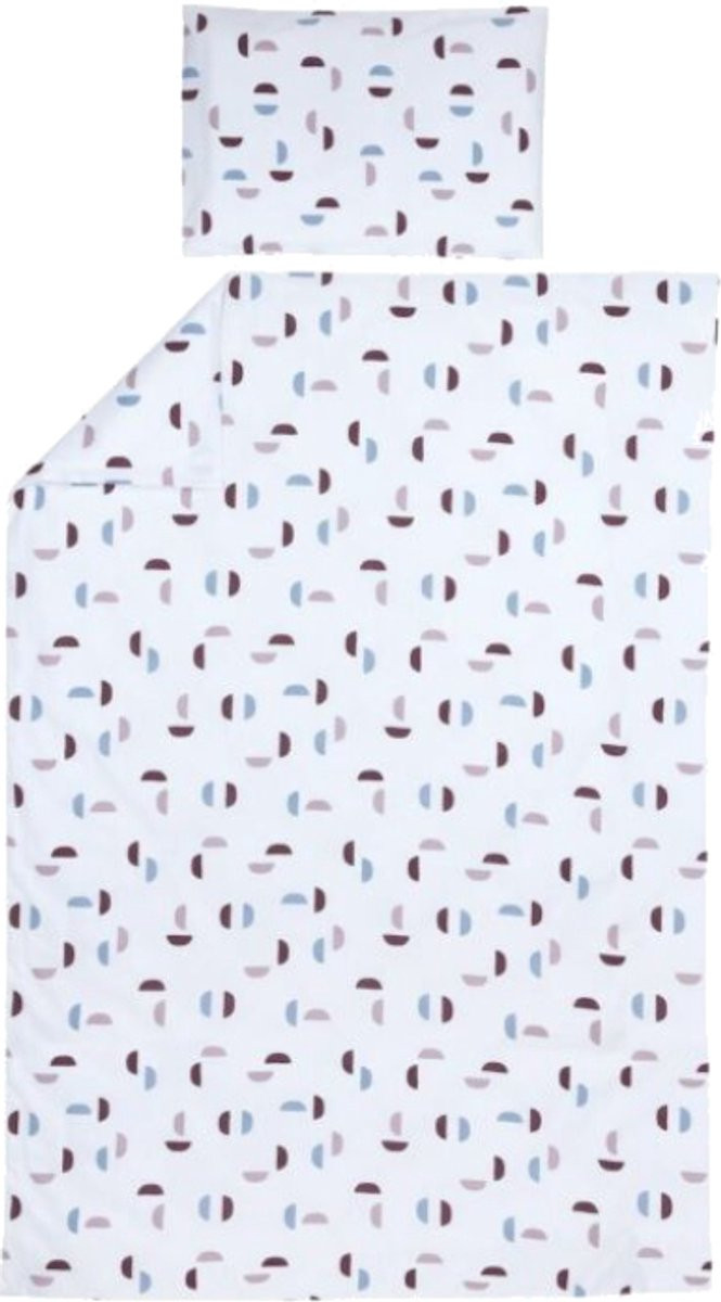 Meyco Shapes Dekbedovertrek Lilac 140 x 200 cm
