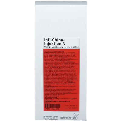 Infi China Injektion N Ampullen 10 St