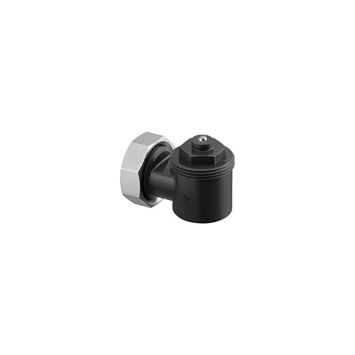 Oventrop Winkeladapter 1641451 anthrazit, Gewindeanschluss M 30x1,5