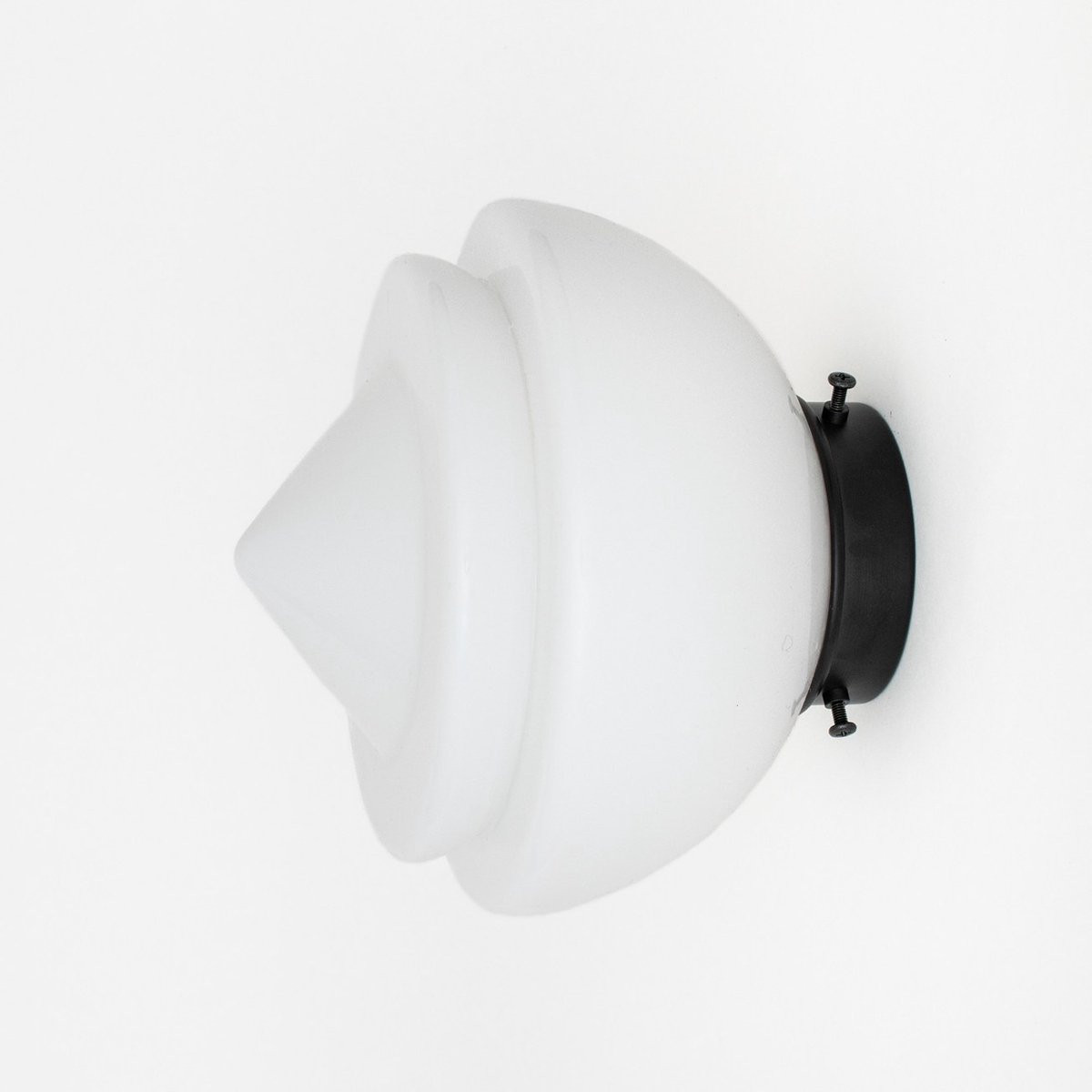 Art Deco Trade Small Pointy Moonlight wandlamp Basic black met LED en glas