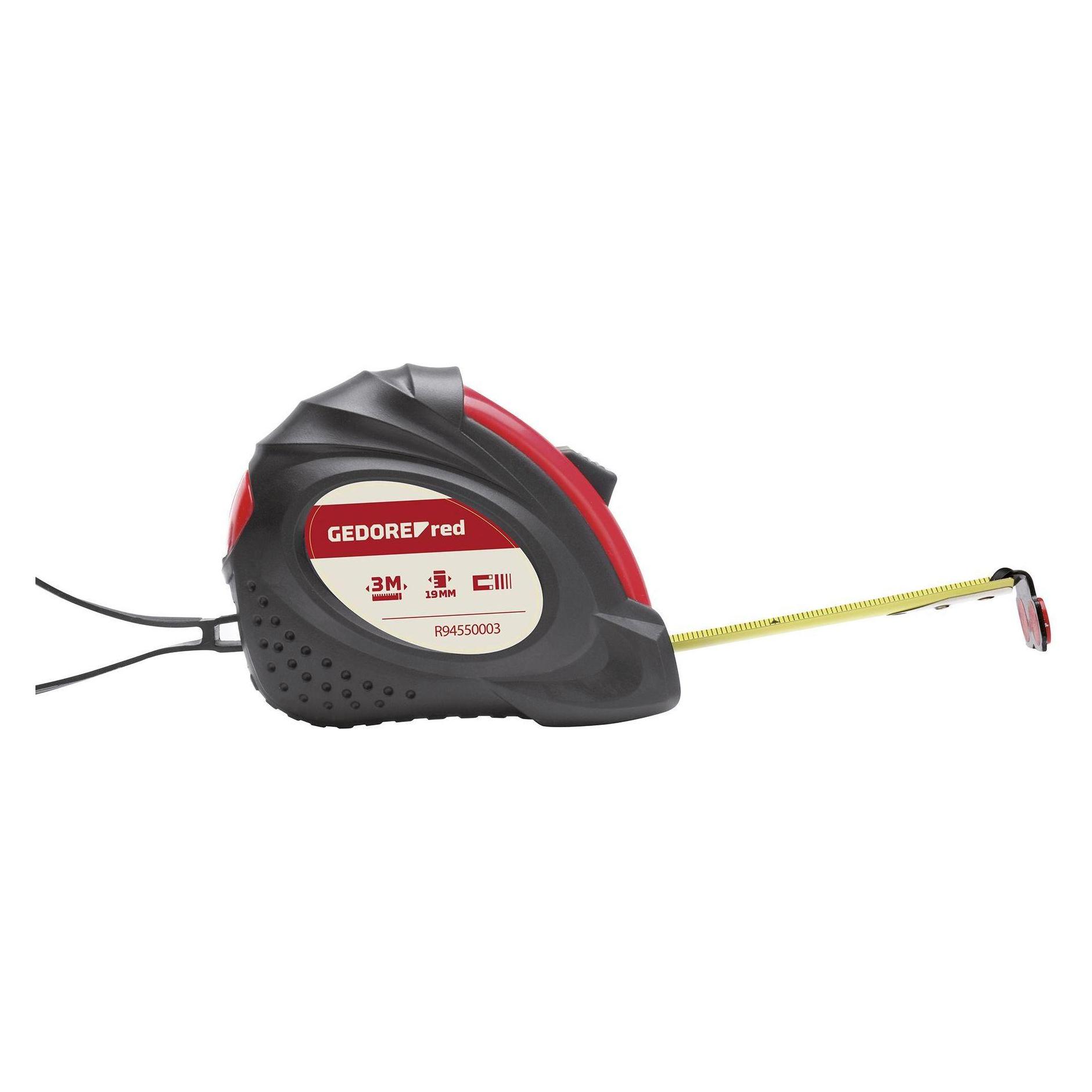 Gedore Red red R94550003 Rollbandmass 3m Bandbreite 19mm K.II (3 m) (3301427)