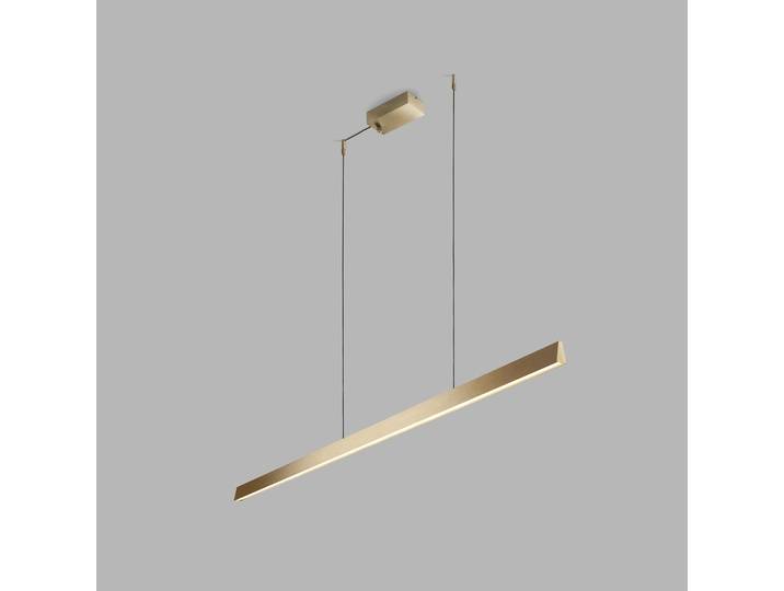 Edge Linear S1500 LED-Hängelampe, messing, CCT - Light-Point - Arbeitszimmer / Büro - Design - Aluminium - Mehrflammig