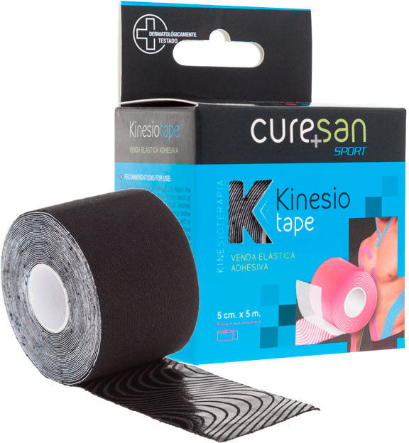 Codivector Curesan Sport Kinesio Tape Negro 5x5cm