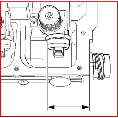 KS TOOLS Einstelllehre, Pumpe-Düse-Einheit 4009089