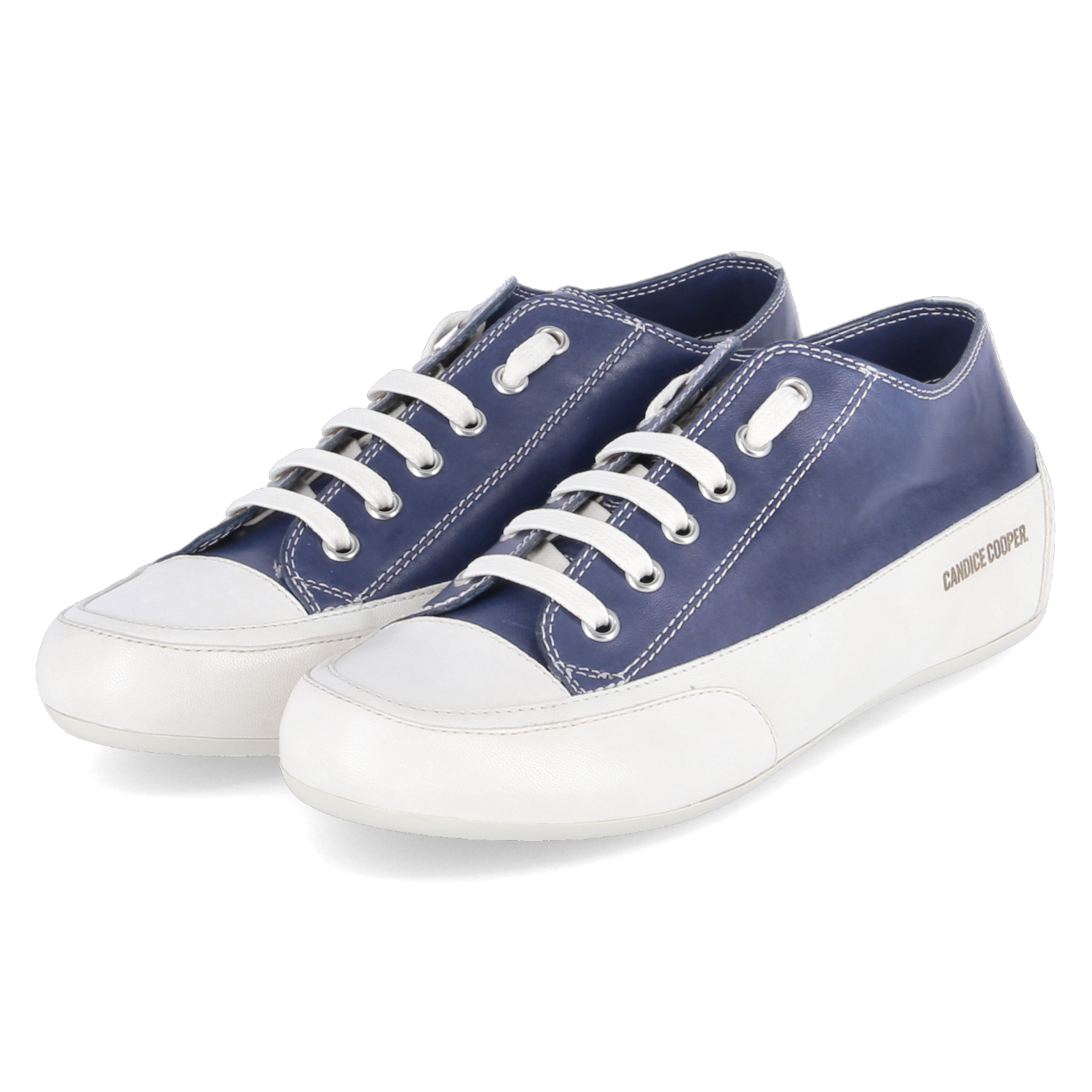Low Sneaker ROCK S, Color:dunkelblau/marine, 264-012: Italienisch:41