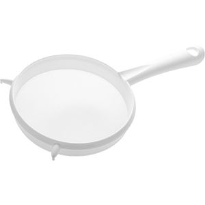 Fackelmann Küchensieb Arcadalina 49242 feinmaschig, Ø 15cm, Kunststoff weiß
