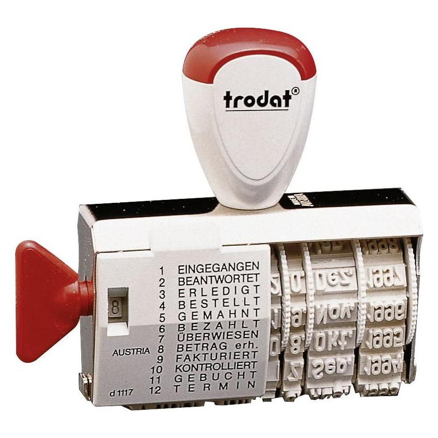 Trodat Wortbandstempel (1117)