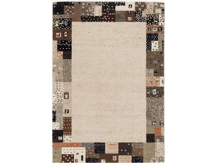 Wollteppich OCI DIE TEPPICHMARKE Lexis Jeran Gr. 1, beige (natur), B:65cm H:9mm L:130cm, Viskose, Wolle, Teppiche, Wollteppich, Wollteppich, Naturfaser,Wohnzimmer