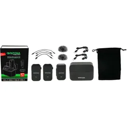 Patona Wireless Mikrofon Set DSLR/ Phone, Mikrofon