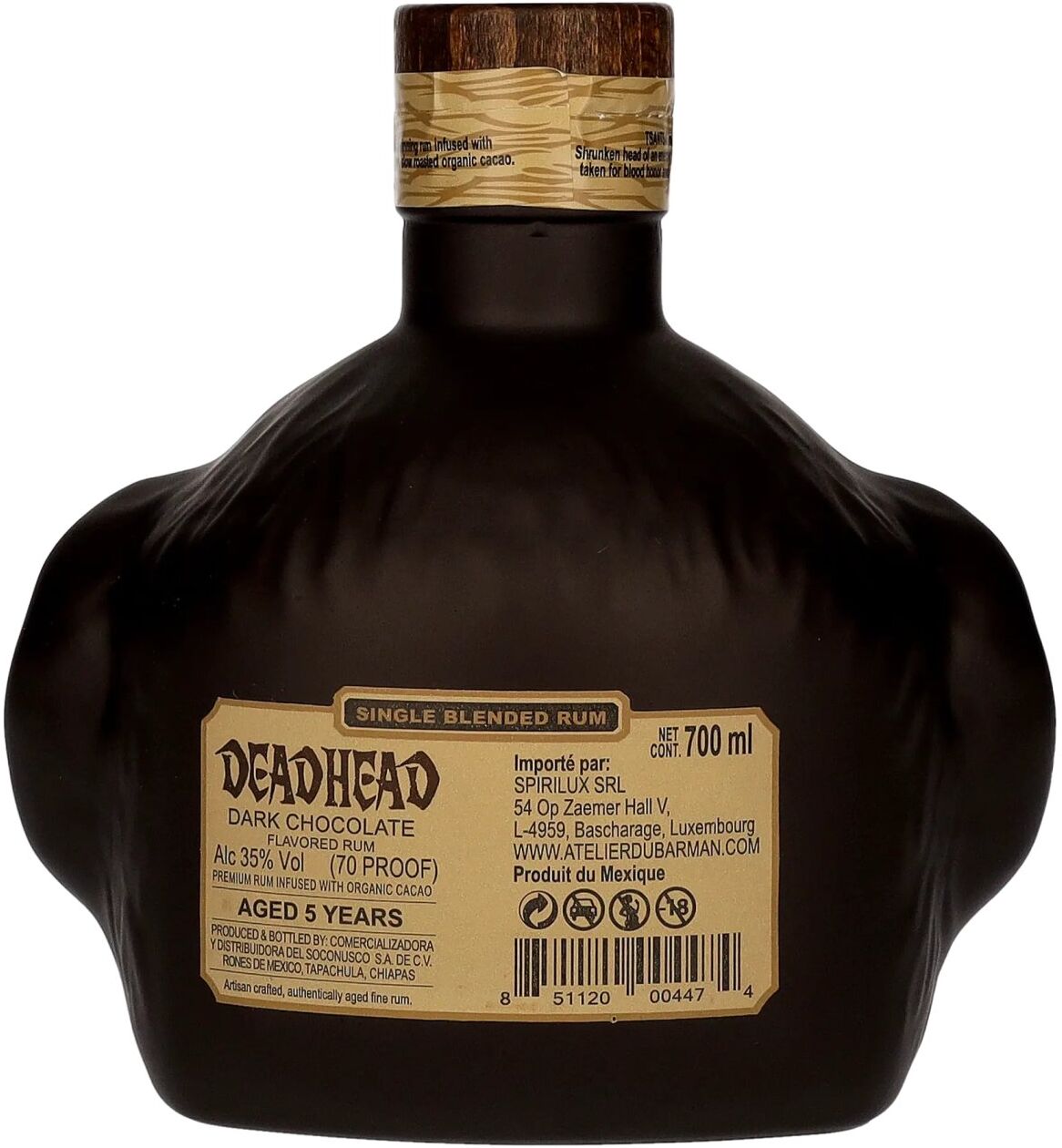 Deadhead Rum Deadhead Dark Chocolate Flavored 35% Vol. 0,7l