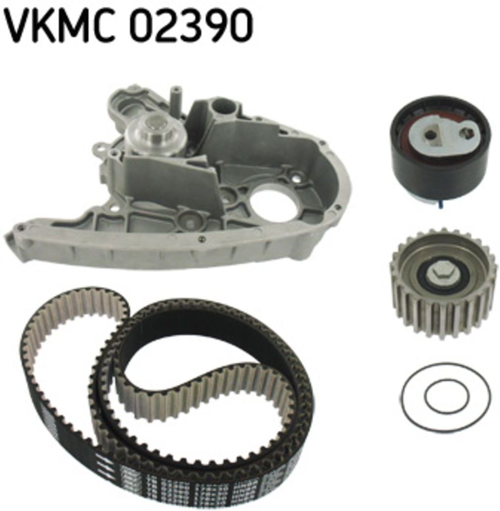 Wasserpumpe + Zahnriemensatz SKF VKMC 02390
