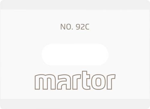 Ersatzklinge Nr.92C, f.SECUMAX 320, SECUPRO MARTEGO, SECUPRO MERAK, Keramik, 2/VE