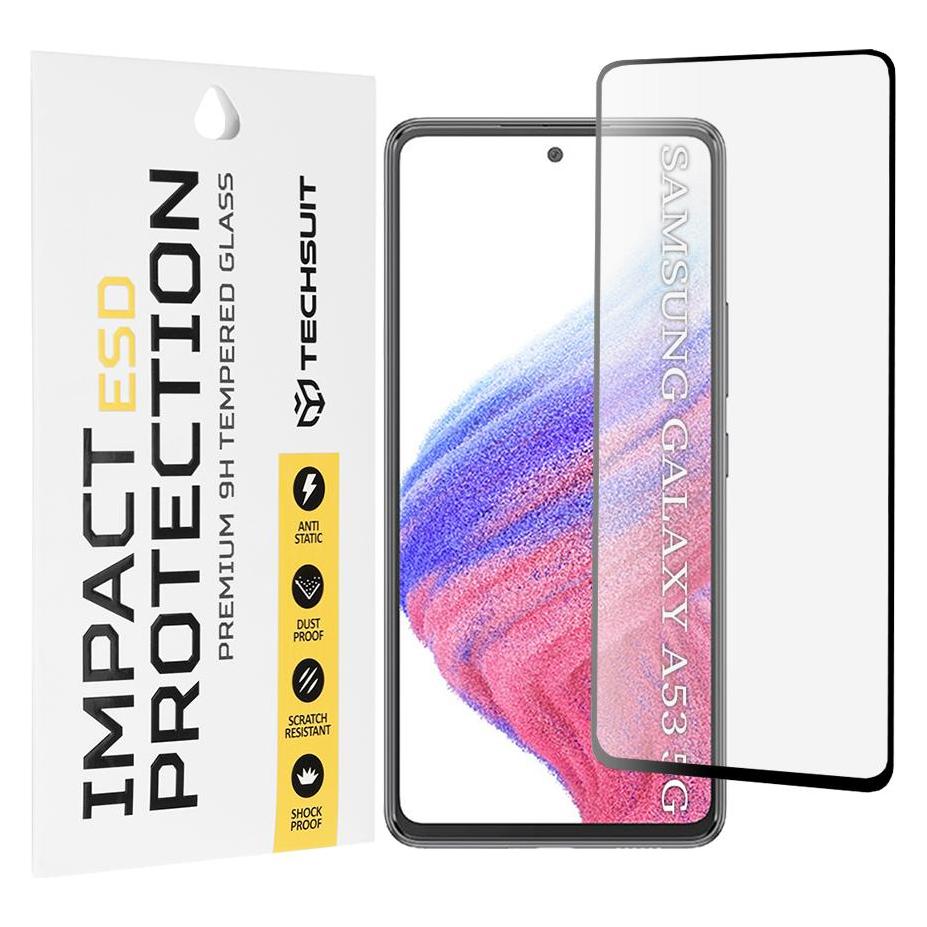 Techsuit - ESD Glass - Samsung Galaxy A53 5G - Black (Samsung Galaxy A53 5G) (60230402)