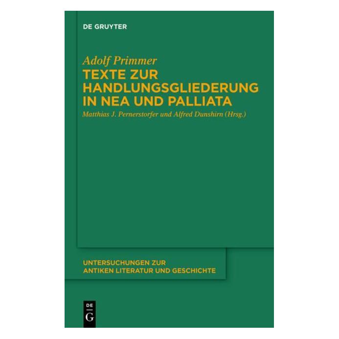 De Gruyter Primmer:Texte zur Handlungsgliederung i (Deutsch, Hardcover, Adolf Primmer) (67763981)