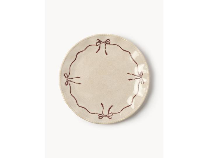 Assiettes plates Loops, 4 pièces