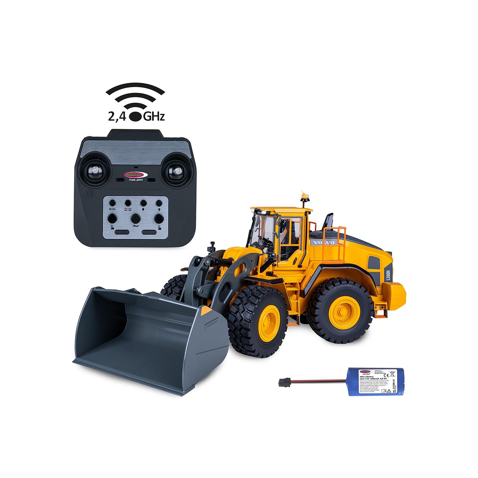 JAMARA Radlader Volvo L260H Metal 1:14 2,4GHz