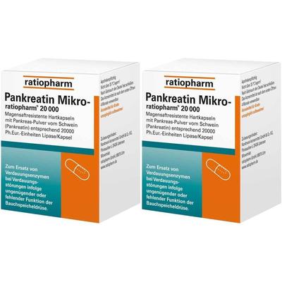 Pankreatin MIK Ratio 20000 x2 2x200 St Kapseln