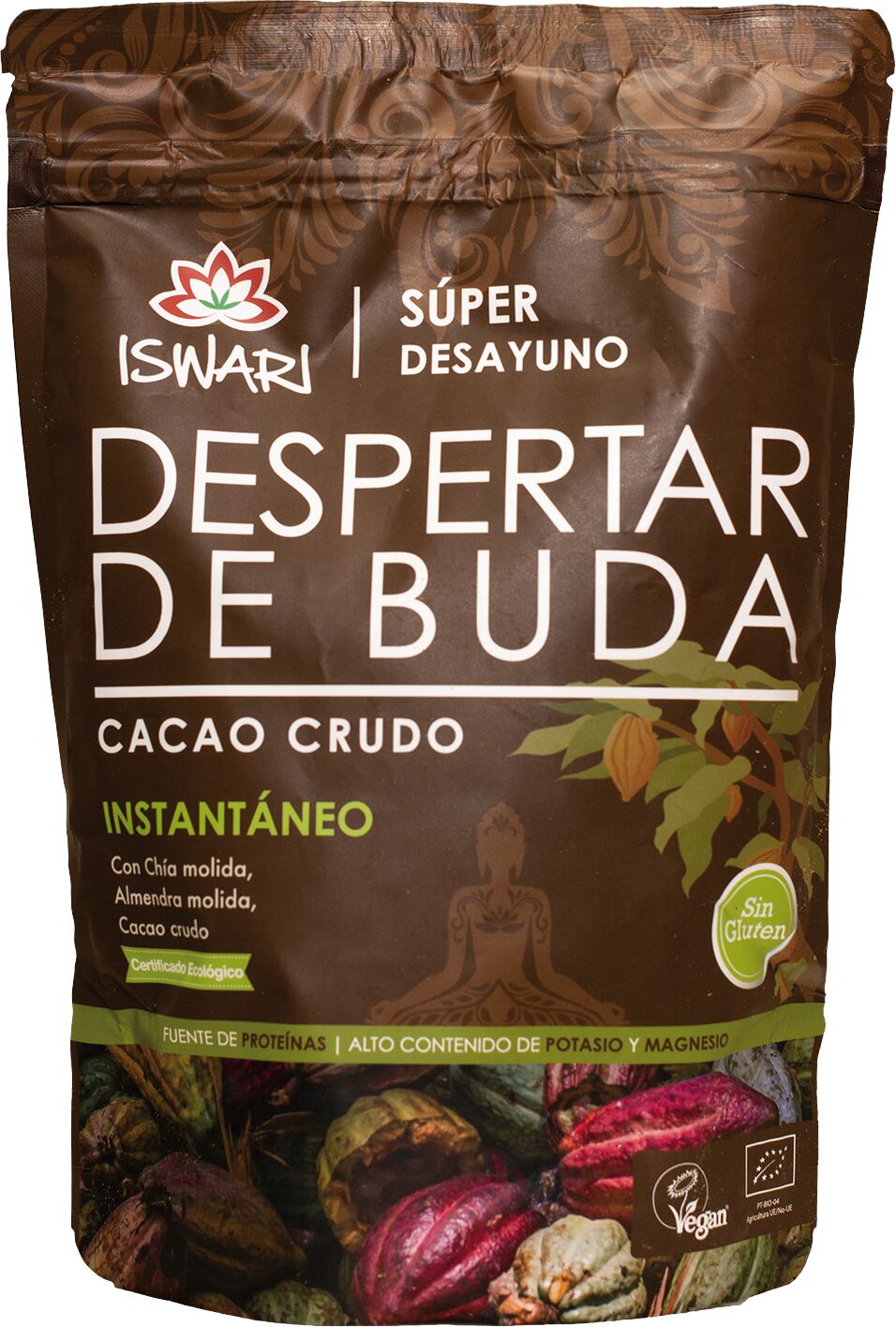 Iswari Awakening of Cacao Crude Buddha Bio 360g