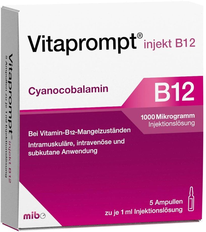 Vitaprompt Injekt B12 1000 Μg Injektionslösung