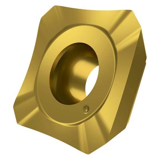 Pramet Frswendeschneidplatte ISO SEET 09T3AFEN:M6330 D.3,5mm PVD beschichtet Gold - VPE: 10 (SEET 09T3AFEN:M6330)