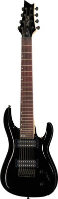 Harley Benton R-458 BK Progressiv Series Schwarz Hochglanz