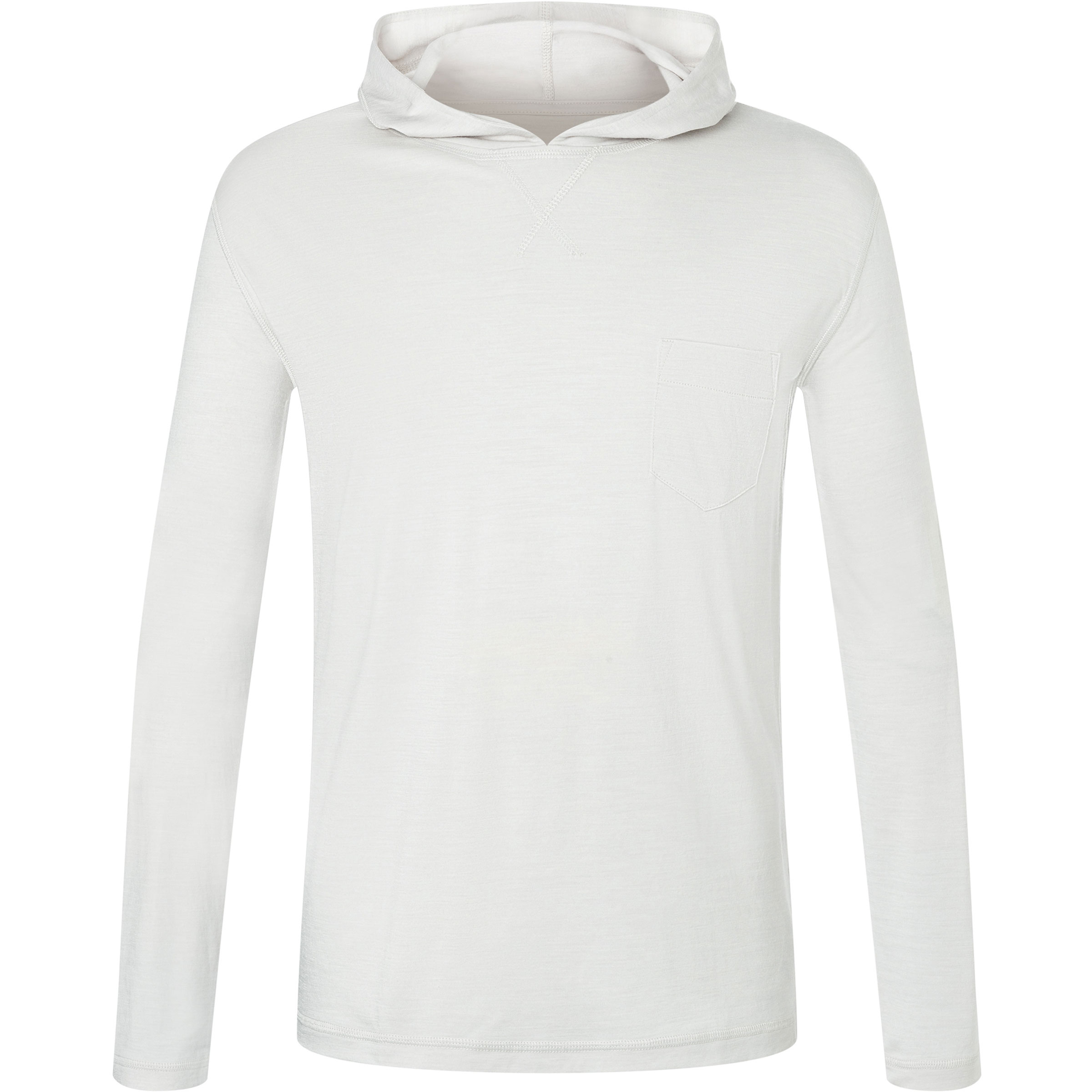 Super.Natural Light J Herren Hoodies weiss Größe L Trekking Hautfreundlich Merinowolle