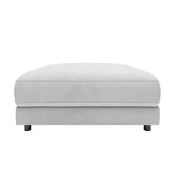Jette Home Element Hocker in Feincord Modulsofa Sila ¦ grau ¦ Maße (cm): B: 100 H: 43 T: 127.0