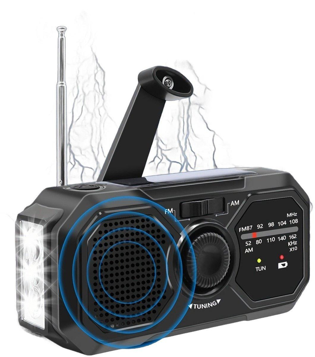 Currero wekkerradio op netstroom Zwart