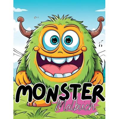 Malbuch Monster, Taschenbuch von Lucy´s Tier Malbücher, Tredition, 978-3-384-08552-8