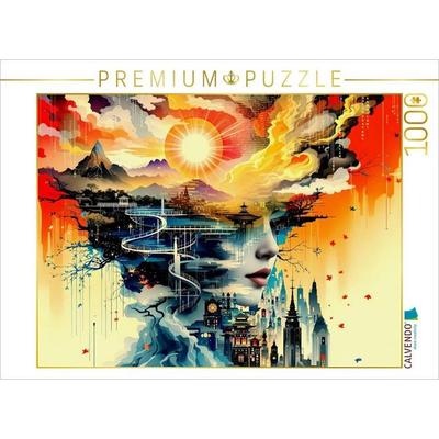 CALVENDO Puzzle Transit der Erinnerung | 1000 Teile Lege-Größe 64x48cm Foto-Puzzle für glückliche Stunden