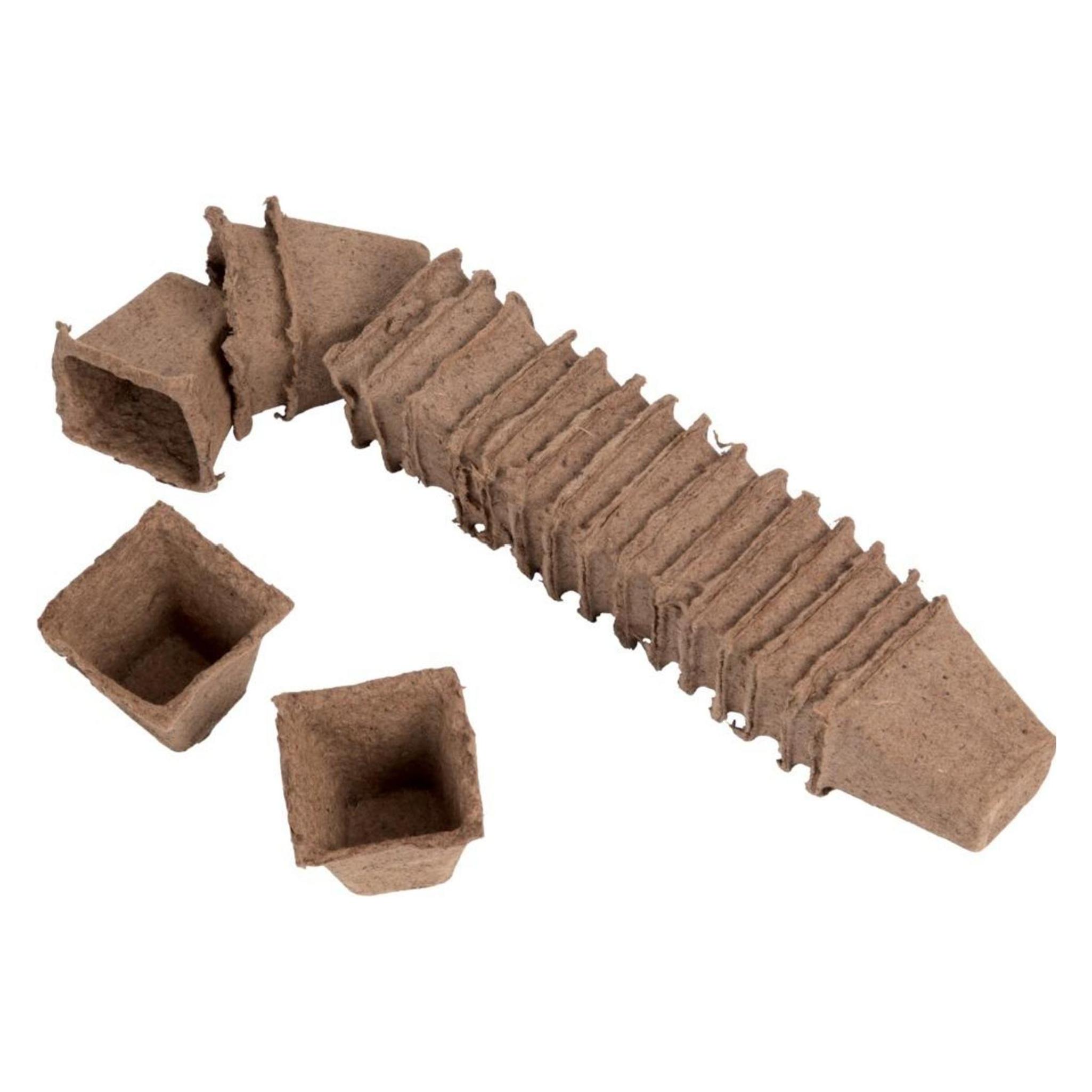 Magni floraworld Anzuchttöpfe 20 Stück 6cm Pflanzschalen Aussaattöpfe Ziehtöpfe Blumentöpfe (4047883093893)
