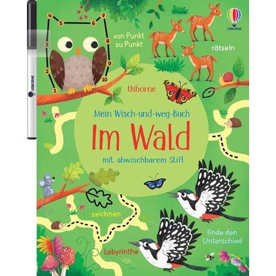 Mein Wisch-und-weg-Buch: Im Wald, Taschenbuch von Kirsteen Robson, Usborne, 978-1-78941-909-2