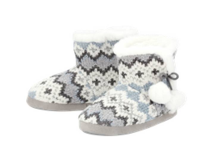 ESMARA® Chaussons femme (Bleu, 39)