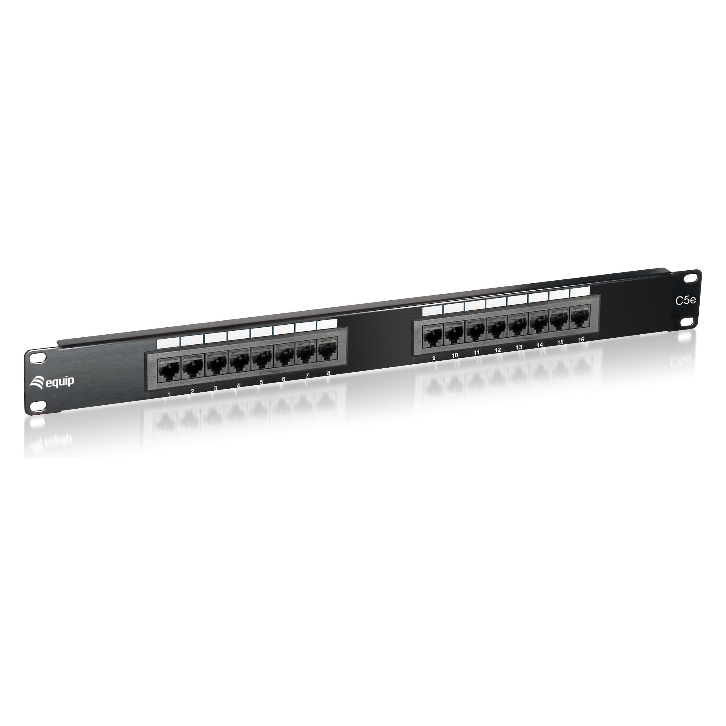 equip Patch Panel Schwarz (235316)