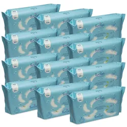 Swilet Bio-Feuchttücher Toiletten (12 x 54 Stk.)