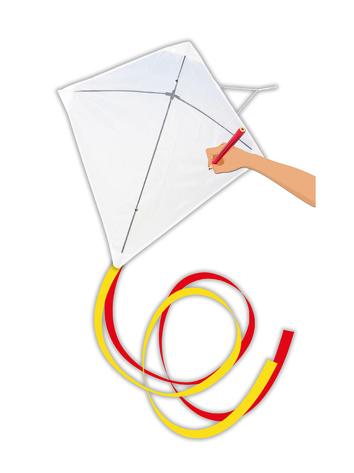 Günther Drache "PAINT YOUR KITE" - (L)69 x (B)69 cm - onesize