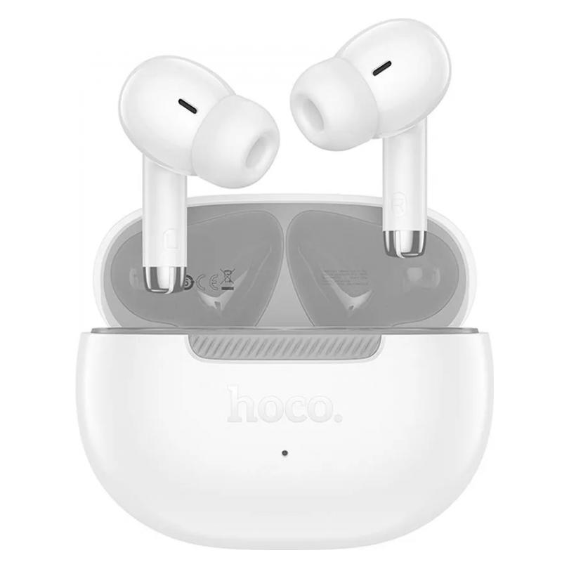 Hoco Wireless headphones wireless earphone bluetooth TWS EQ24 white star (7 h, Kabelgebunden, Kabellos) (6942007647793)