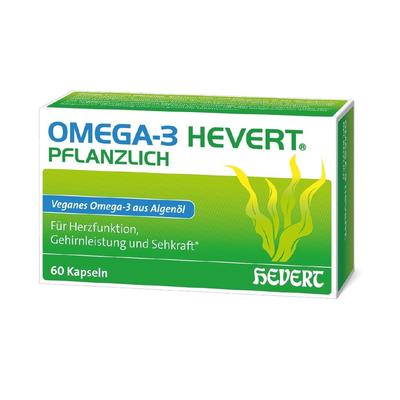Omega-3 Hevert pflanzlich Weichkapseln 60 St
