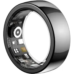 Riversong smart ring Trinity black SR01 size 7 diameter inside mm (7, Schwarz), Smart Ring, Schwarz