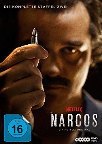 Wagner Moura - Narcos - Die komplette Staffel Zwei [4 DVDs] - Preis vom 09.10.2026 07:28:09 h
