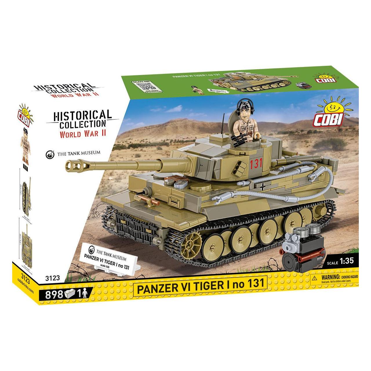 Cobi Historische Sammlung Panzer VI TIGER I Nr. 131 (COBI-3123)