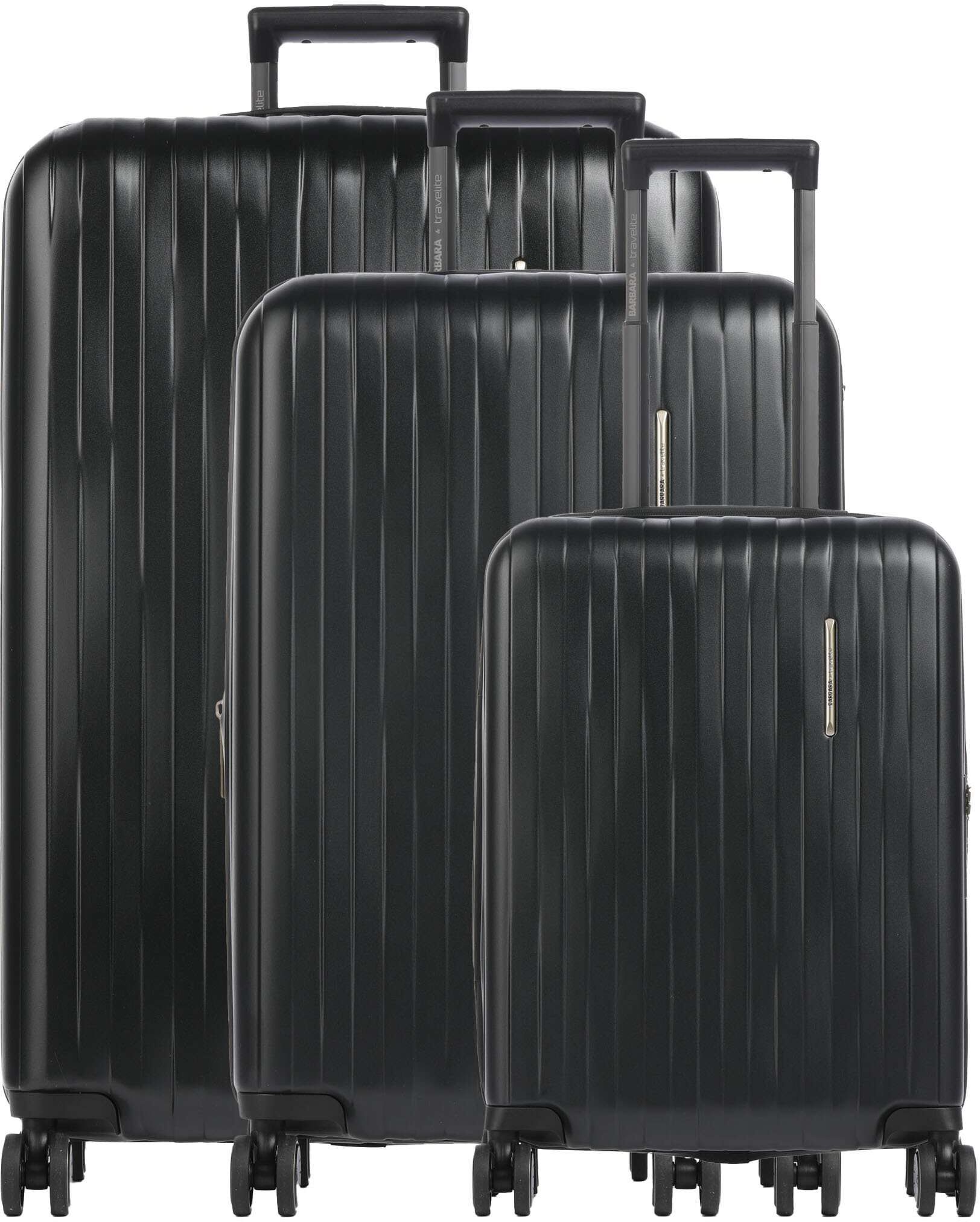 Travelite Barbara Novelty Kofferset, schwarz
